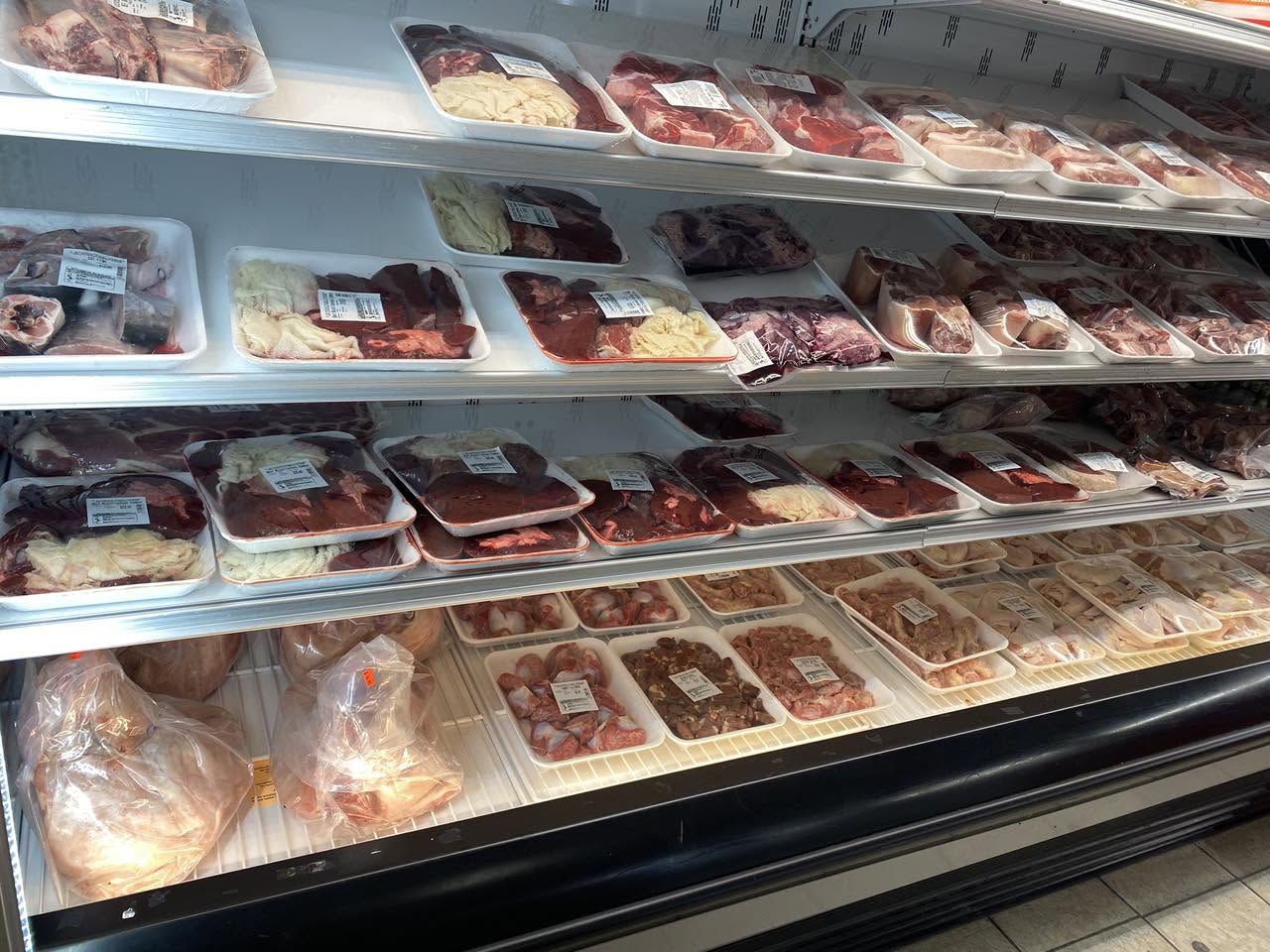 Family packs and frozen at S International Market