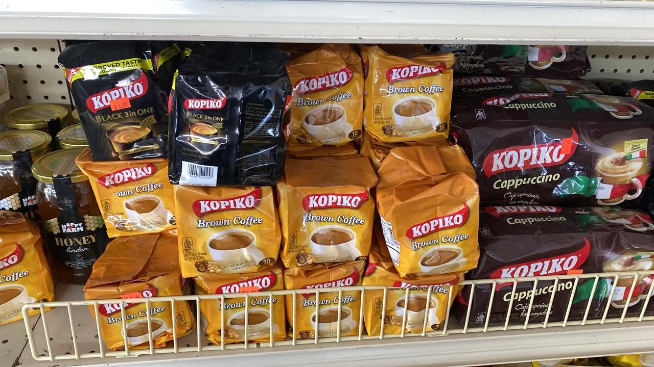 International snack selection