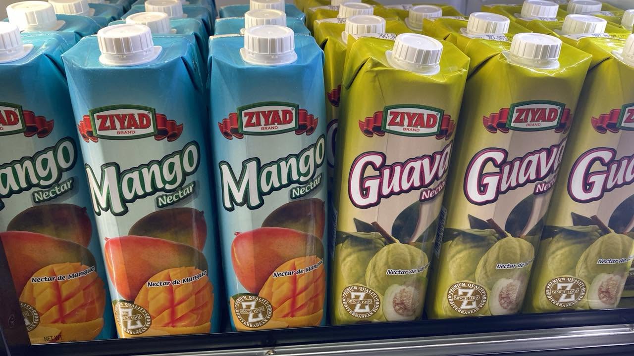 juices & sodas photographed at S International Market